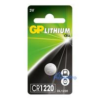 GP LITHIUM-BATTERY CR1220 3V 1 PC
