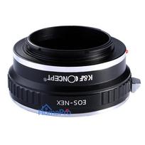 Adapter - KF Concept Canon EF to Sony E-mount lens adapter, aluminum