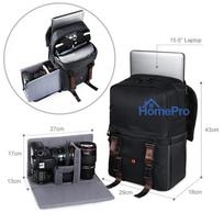Camera Backpack - KF Concept Classic Waterproof 840D Nylon Black