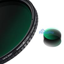 Photography Filter - KF Concept Nano-X ND2-ND32 49mm Adjustable ND Filter