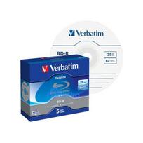 Verbatim BD-R Data Life 25GB 6x 5 pcs (43836)