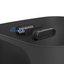 Cat Litter Box - ROTHO Biala XL with Carbon Filter, Hanging Hole, Plastic, 499x576x614 mm, 2.5 kg, Anthracite