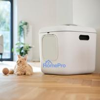 Cat Litter Box - ROTHO Biala XL White