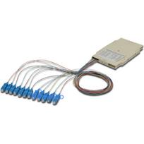 DIGITUS Splice cassette with 12 pigtails, pre-assembled, SC, OM4