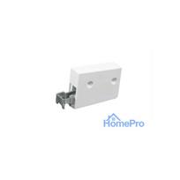 ADJUSTABLE HANGER UNIV METAL / WHITE PLAST
