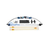 Poe Lang EK Firestar 25 LBS Carbon Blue Compound Bow