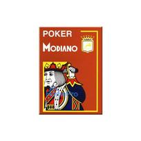 Poker 4 Jumbo Index Modiano Playing Cards (Brown)
