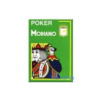 Poker 4 Jumbo Index Modiano Playing Cards (Light Green)