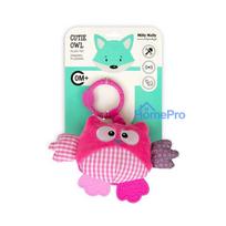 Milly Mally Milly Mally Plush pendant Owl pink