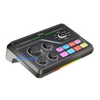 FIFINE AMPLIGAME SC8 Gaming USB Mixer, Black