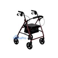 Mobility Aid - REHA FUND RF-610 / C Four-Wheel Walker, 136 kg Capacity, Adjustable Height