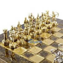Manopoulos Archers Chess Set 28x28cm With Chess Pieces And Board