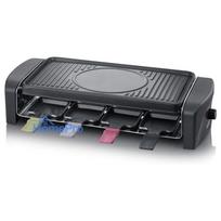 Severin Raclette-Grill (RG 9646), schwarz, 1400 W