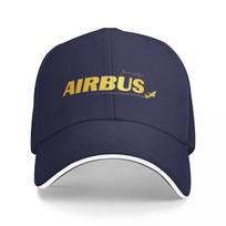 Airbus auksinio logotipo beisbolo kepuraitės Veiklos Snapback kepurė Unisex kepurės One Size blue