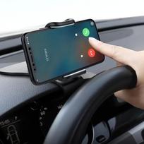 1PC Car phone holder, universal navigation instrument panel, multifunctional rotating phone holder juoda
