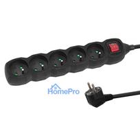 Esperanza ELK216K power extension 5 m 5 AC outlet(s) Indoor Black