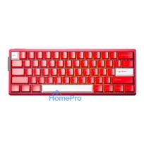 Aula AG60 EN Layout 60% Wired CNC Aluminum Mechanical Gaming Keyboard with 8000Hz Polling RGB Backlight Red+White