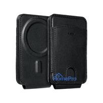 LAUT MAGADD Card Wallet Black MagSafe with stand function