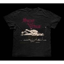 Born Too Late Saint Vitus Band Black T Shirt Cotton All Size M black
