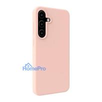Evelatus Samsung Galaxy S25 Premium Magnetic Soft Touch Silicone Case Pink Sand