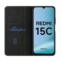 Evelatus Xiaomi Redmi 15C 4G / 5G Book Case Folio Black