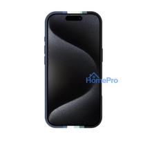 Evelatus Apple iPhone 16 Pro Multi-Colored Silicone Case With MagSafe Aqua Blue
