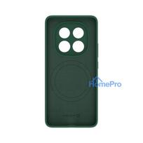 Evelatus Xiaomi Redmi Note 14 Pro 4G / Poco X7 Premium Magnetic Soft Touch Silicone Case Green