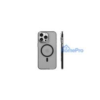 Evelatus Apple iPhone 16 Pro Max Suitcase MagSafe Case Transparent Black