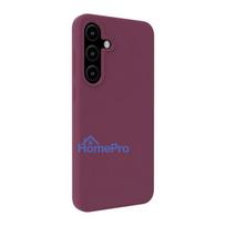 Evelatus Samsung Galaxy S25 Plus Premium Magnetic Soft Touch Silicone Case Maroon