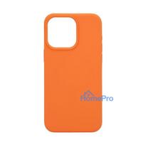 Evelatus Apple iPhone 15 Pro Max Premium Magsafe Soft Touch Silicone Case New Function Orange