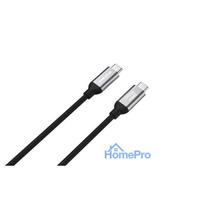 Evelatus Flex Cable Pro USB 2.0 Type C to Type C 2M 240W 5A Black