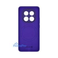 Evelatus Xiaomi Redmi Note 14 Pro 4G / Poco X7 Premium Magnetic Soft Touch Silicone Case Purple