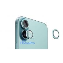 Evelatus Apple iPhone 16 / 16 Plus Camera Lens Protector Armor Teal