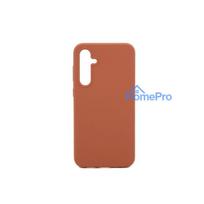 Evelatus Samsung Galaxy S24 Ultra Premium Soft Touch Silicone Case Brown