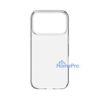 Evelatus Apple iPhone 17 Pro Clear Silicone Case 1.5mm TPU Transparent