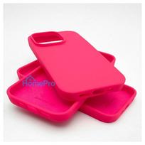 Evelatus Apple iPhone 14 Pro Max 6.7 Premium Soft Touch Silicone Case Rosy Red