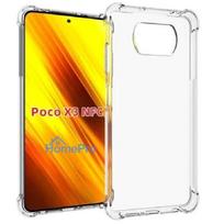 Evelatus Xiaomi Poco X3 / Poco X3 NFC / Poco X3 Pro Military Shockproof Silicone Case TPU Transparent