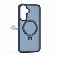 Evelatus Samsung Galaxy A17 4G / A17 5G Shield Case With MagSafe & Stand Matte Ring Navy Blue