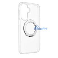 Evelatus Samsung Galaxy A17 4G / A17 5G Hybird Case With Magsafe PC+TPU 360 Metal Stand Transparent