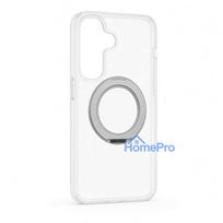 Evelatus Samsung Galaxy A57 Hybird Case With Magsafe PC+TPU 360 Metal Stand Transparent