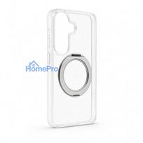 Evelatus Samsung Galaxy S26 Hybird Case With Magsafe PC+TPU 360 Metal Stand Transparent