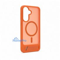 Evelatus Samsung Galaxy A57 Rubber Coated MagSafe With Stand Case Orange