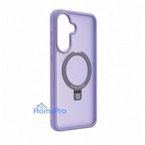 Evelatus Samsung Galaxy A37 / A36 Shield Case With MagSafe & Stand Matte Ring Lavender Purple