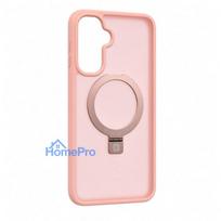 Evelatus Samsung Galaxy A17 4G / A17 5G Shield Case With MagSafe & Stand Matte Ring Light Pink