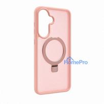 Evelatus Samsung Galaxy A57 Shield Case With MagSafe & Stand Matte Ring Light Pink