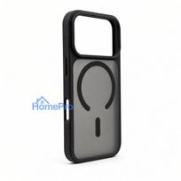 Evelatus Apple iPhone 18 Pro Silver-Shield Skin Feel 2-in-1 MagSafe Case Black