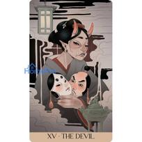Tarot card set - Yokai Tarot Tarot Cards 78 Cards 12.5x8.0cm Made in Italy