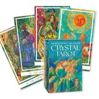 Card Set - Lo Scarabeo Crystal Tarot 78 Card Guide 12.5x8x5.5 cm