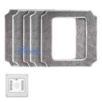 Spare rectangular microfiber cloth for window cleaning robots 5 pcs.
