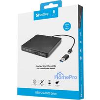 Sandberg 136-62 USB-C / A DVD Drive